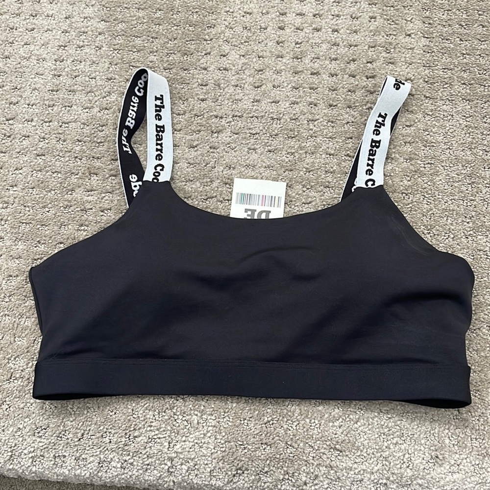 NWT The Barre Code sports bra - size large
